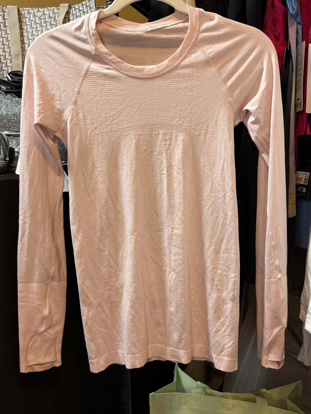Lululemon Swiftly Tech Long Sleeve 2.0 Shirt in Strawberry Milkshake
